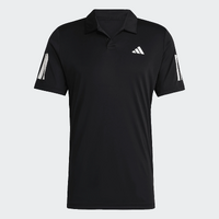 Adidas Mens Club 3 Stripe Polo - Black image