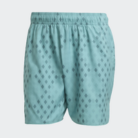 Adidas Mens Club Shorts 9"  - Green image
