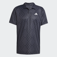 Adidas Mens Club Tennis Graphic Polo Shirt - Black image