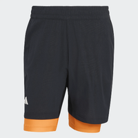 Adidas Mens Short & Tights Set - Black/Orange  image