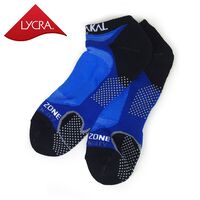 Karakal Mens X4-Technical Trainer Socks - Blue/Black image