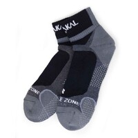 Karakal X4 Ankle Socks - Black/Grey image