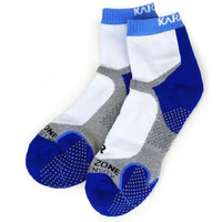 Karakal X4 Ankle Socks - White/Blue  image
