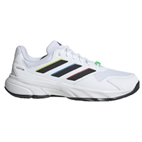 Adidas Mens CourtJam Control 3 (AC) - White/Black image