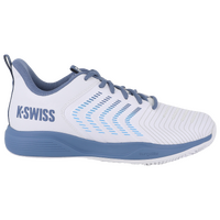 K-Swiss Mens Ultrashot Light All Court Tennis Shoes - White/Dazzling Blue image