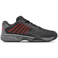 K-Swiss Mens Hypercourt Express AC - Steel Grey/Jet/Spicy image