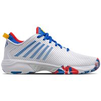 K-Swiss Mens Hypercourt Supreme AC - White/Classic Blue/Berry image