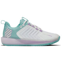 K-Swiss Womens Ultrashot 3 - White/Angel Blue/Lilac image