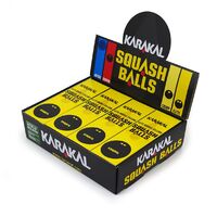 Karakal Double Yellow Dot Squash Balls image