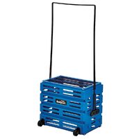 Tourna Ballport Deluxe with Wheels Blue  - 80 balls image