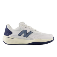 New Balance Mens (D) Every Match Pickleball Shoe - White/Blue Zinc image