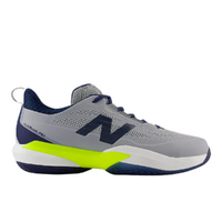 New Balance Mens (D) Net Rush Pickleball Shoes - Light Zinc Blue/NB Navy image