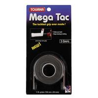 Tourna Mega Tac 3 Pack Overgrips Black image