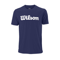 Wilson UWII Script Tech Men's Tee Blue Depths image