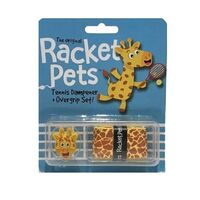 Racket Pets Dampener + Overgrip Set Giraffe image