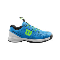 Wilson Rush Pro Quicklace Blue/White Junior Shoe image