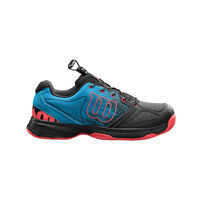 Wilson Kaos Quicklace Blue/Black/Red Junior Shoe image