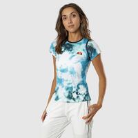 Ellesse Womens Guscio Tee - All Over Print image