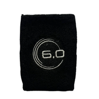 Six Zero Sweat Wrist Bands - Black image