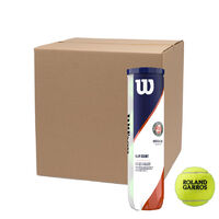 Wilson Roland Garros Clay Court 4 Ball Can 12 Can Case image