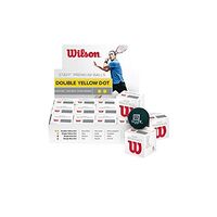 Wilson Staff Premium Squash Ball - Double Yellow Dot ( 12 Pack Box ) image