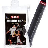 Tourna Tac Overgrip Pack of 10 (Black, X-Large) image
