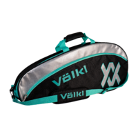Volkl Tour Pro 3 Racquet Bag Black/Turquoise/Silver 2022 image