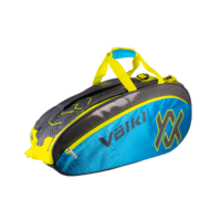 Volkl Tour Combi 6-9 Racquet Bag Neon Blue/ Yellow 2022 image
