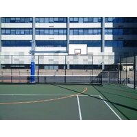 Free Standing Net Posts With Wheels (Net Included)  image