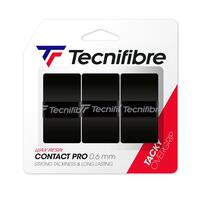 Tecnifibre Contact Soft Overgrip Black 3pk image