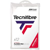 Tecnifibre Pro Players Overgrip White 12 Pack image