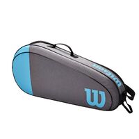 Wilson Team 3 Tennis Bag Blue/Grey image