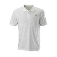 Wilson Men's Stripe Polo Shirt - White image