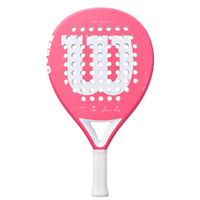Wilson Elevate Padel Racket - Coral/White image