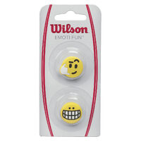Wilson Emoti-Fun String Dampener (2 Pack) – Big Smile/Call Me image