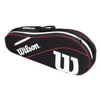 Wilson Advantage III 1-2 Racquet Bag Black/White image