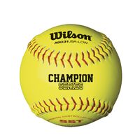 Wilson ASA Synthetic Leather Polycore Softballs 12pk image