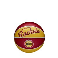 Wilson NBA Team Retro Mini Basketball - Houston Rockets  image