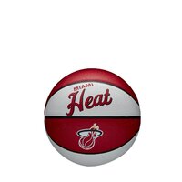 Wilson NBA Team Retro Mini Basketball - Miami Heat  image