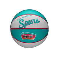 Wilson NBA Team Retro Mini Basketball - San Antonio Spurs image
