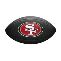 Wilson NFL Logo Team Mini Ball San Francisco 49ers image