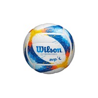 Wilson AVP Splatter Blue/Yellow/White Volleyball image