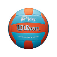Wilson Super Soft Play Volleyball - Blue/Orange image