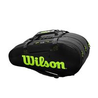 Wilson Super Tour 3 Comp 15 Pack Bag Black/Green image