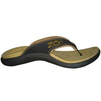Neat Zori Orthotic Thongs Tan/Black  image