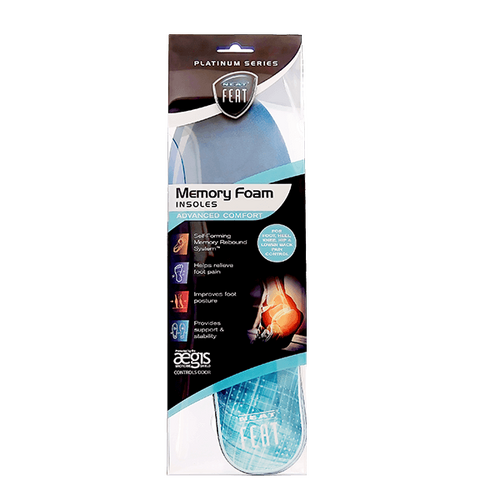 Platinum Series Memory Foam Insoles [Gender : Mens]