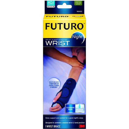 Futuro Wrist Sleep Support - Adjustable to Fit Right Or Left Hand