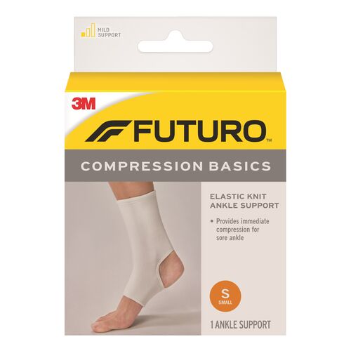 Futuro Compression Basics Elastic Knit Ankle Support [Size: Small]