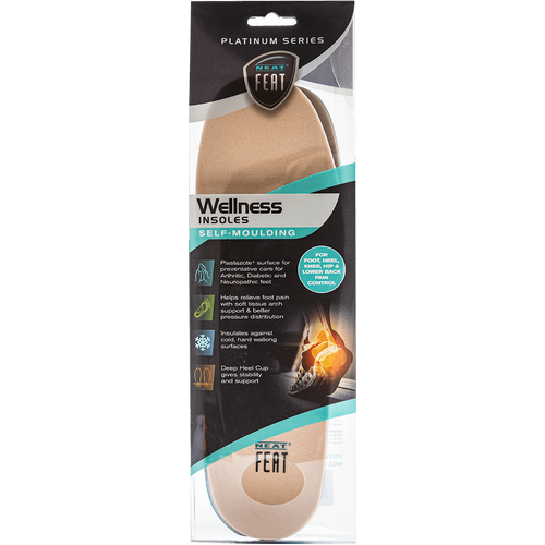 Platinum Series Wellness - Diabetic Insoles [Size : Small]