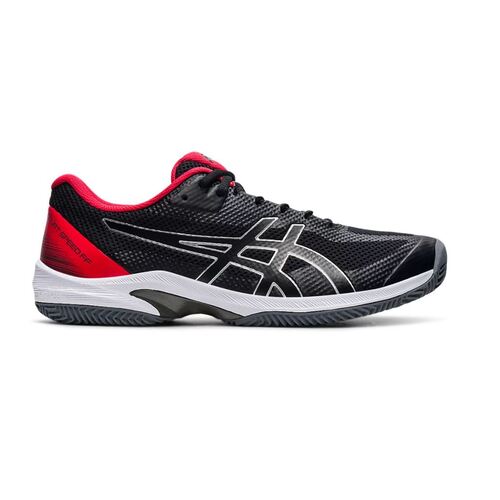 Asics Court Speed FF Clay - Black/Red [Size : US 8]
